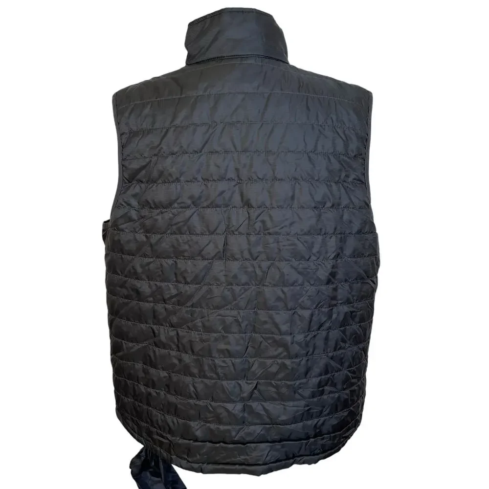 Port Authority Vest Women's XXL Black Packable Quilted Self Storage Bag Full Zip